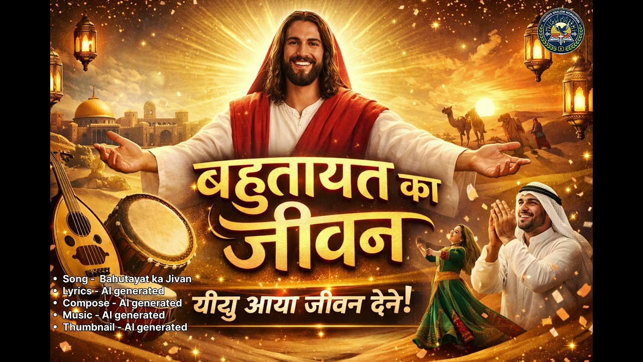 यूहन्ना 10:10 | यीशु आया जीवन देने | बहुतायत का जीवन l Yeeshu Aya Jivan Dene l Bahutayat Ka Jivan ll