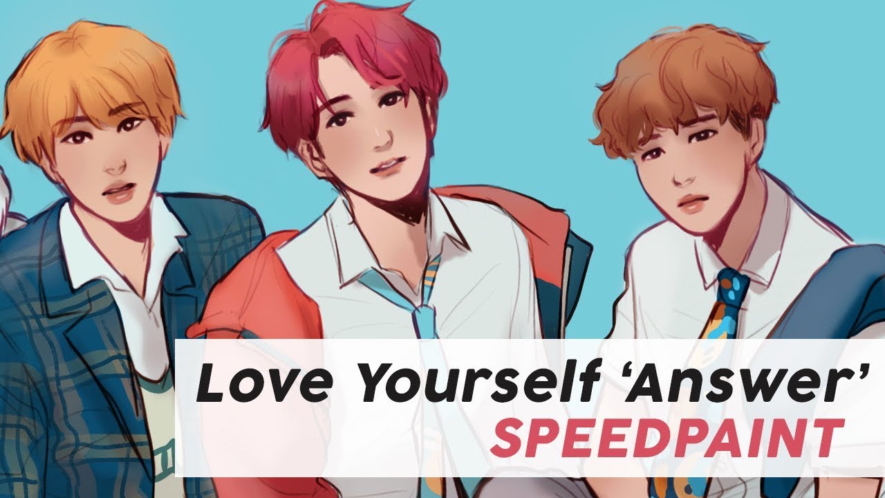SPEEDPAINT | Love Yourself 'Answer' (F Concept)