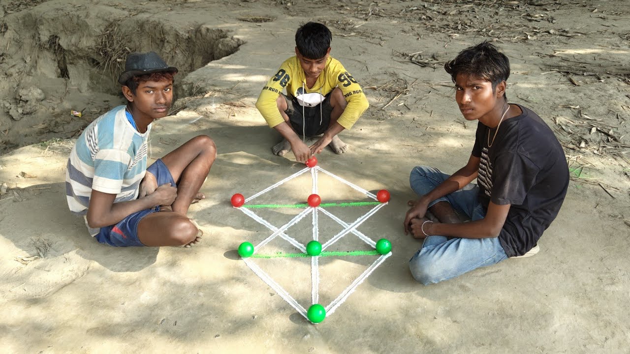 A Beautiful Game Between The Two Brothers | Red Balls vs Green Balls | Gaming Video 