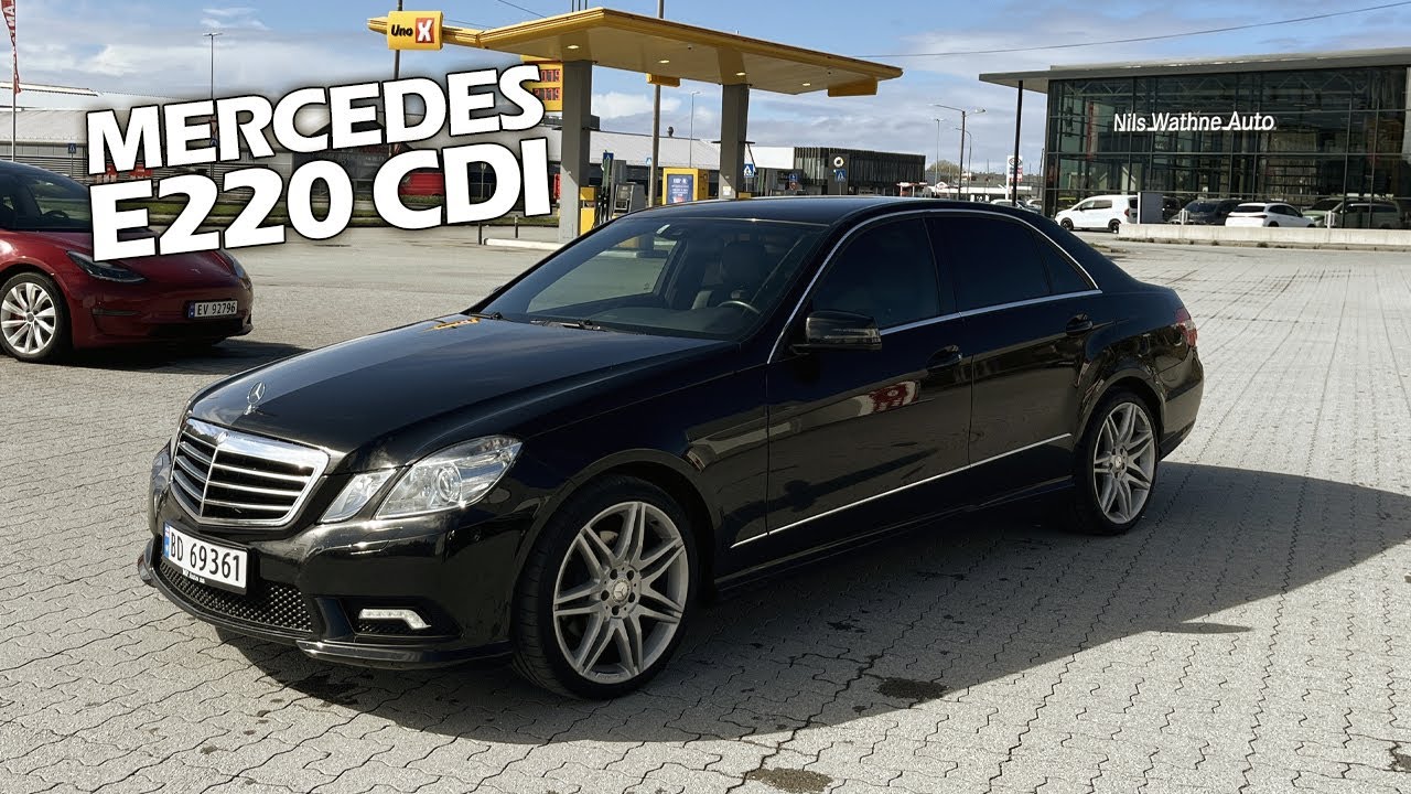 Mercedes W212 E220 CDI Day time POV Review 4K