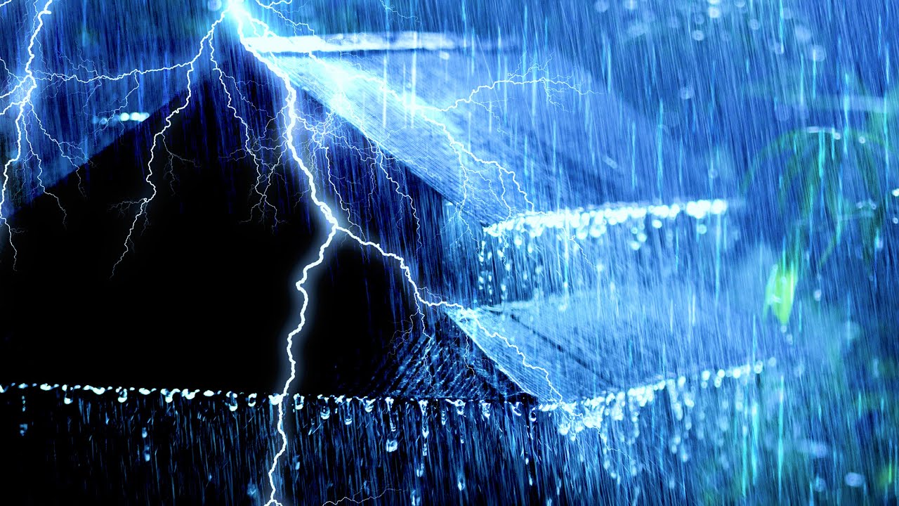 Sonido Relajante de Lluvia y Truenos | Reduce el Estrés y la Fatiga
