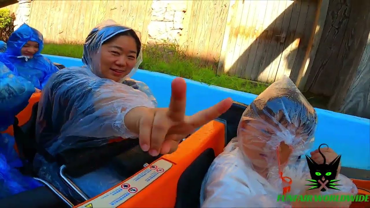 POLAR EXPLORER: Mack's Thrilling WATER COASTER Onride POV @ CHIMELONG OCEAN KINGDOM 🇨🇳