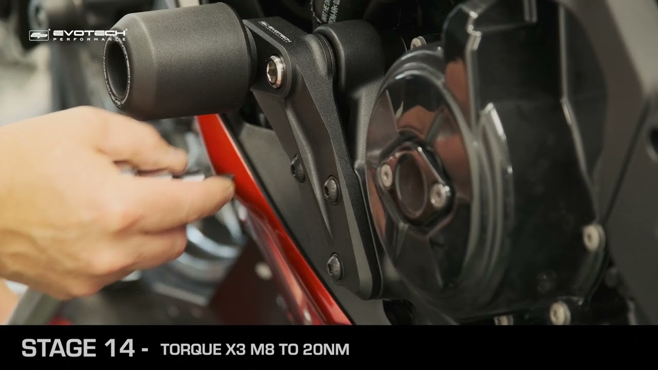 Fitting Guide Evotech Crash Protection (Front Mounted) &ndash; Ducati XDiavel V4 (2025+)