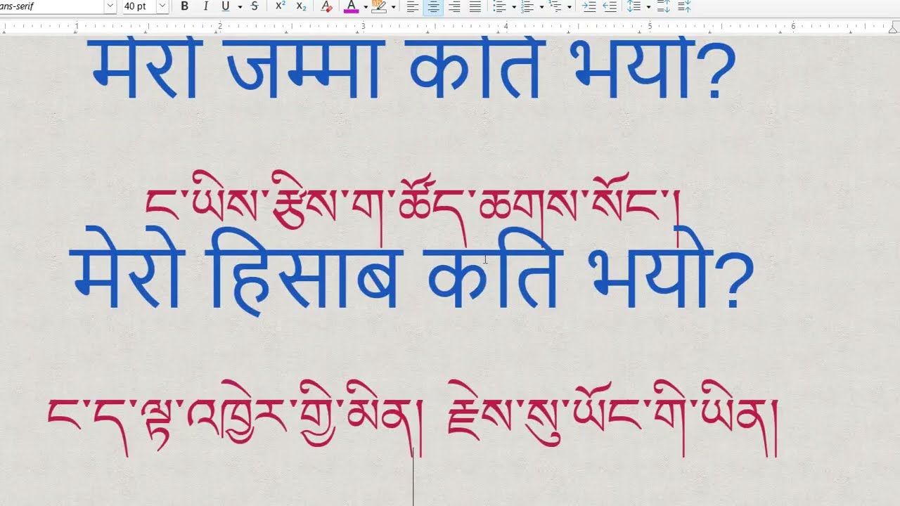 किनमेलको बारेमा कुराकानी #tibetan #language #tibetan speaking#shoppingtime