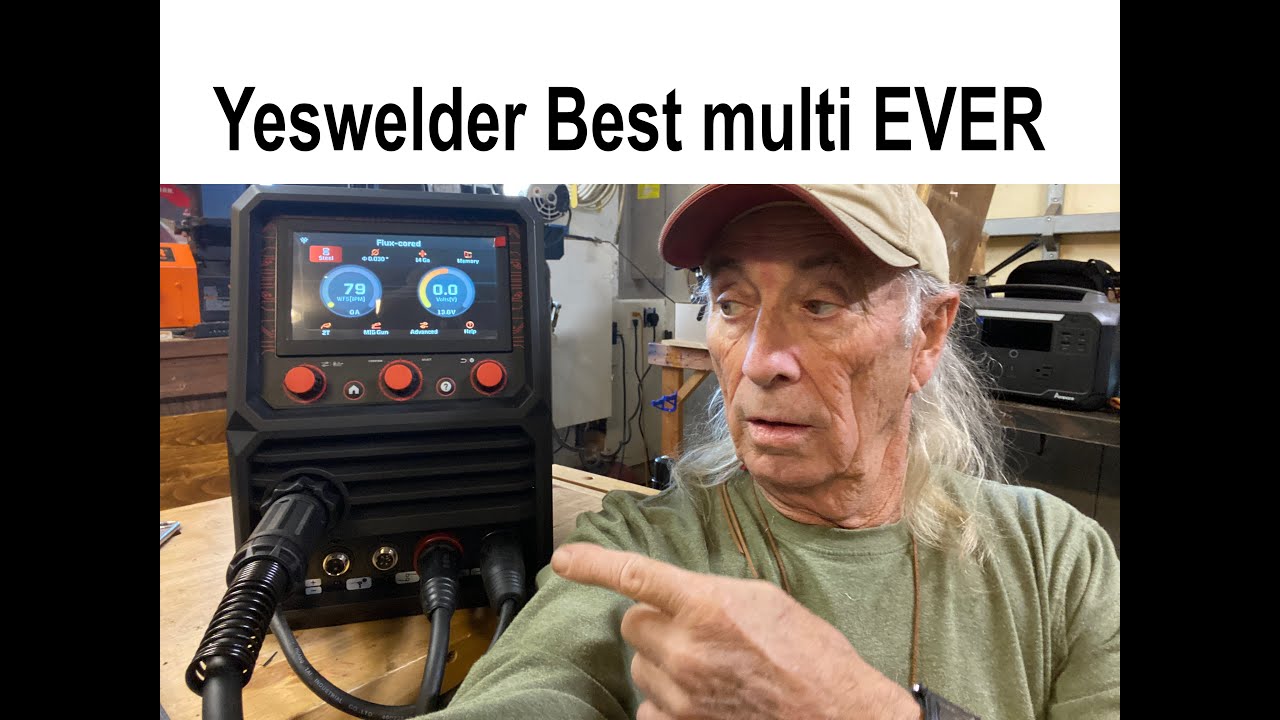 YesWelder DP 200 all in one machine up to 200amps, Ep 508 Coffee and tools