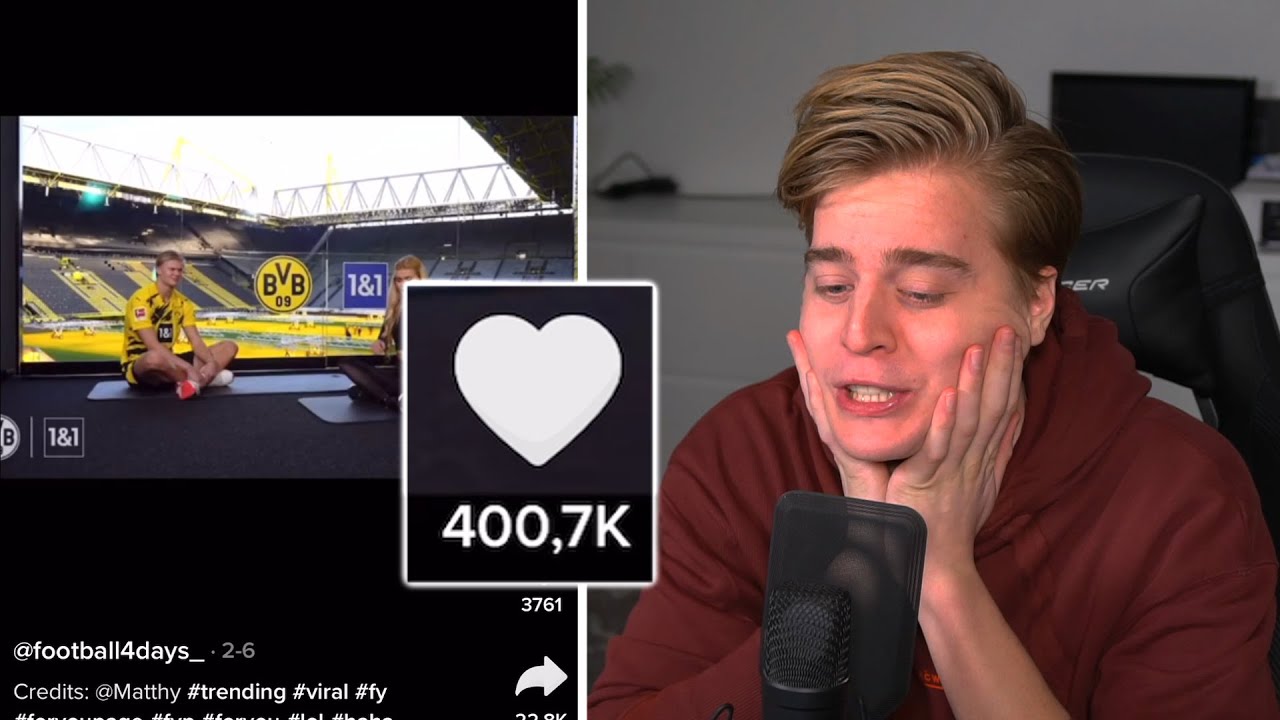M'N HAALAND MEME GING VIRAL OP TIKTOK