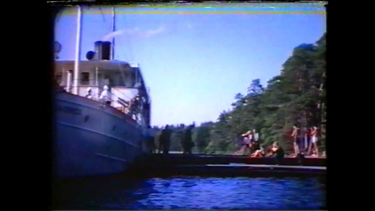 Motala Express angör Medevi brygga_Sven Nyréns_8_16_mm_ca 1964_edit Jan Nyrén