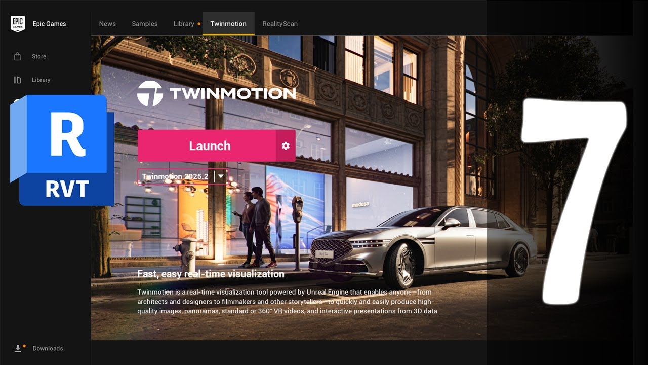 61- Revit 2026 & Twinmotion 🔴 Dynamic Sky