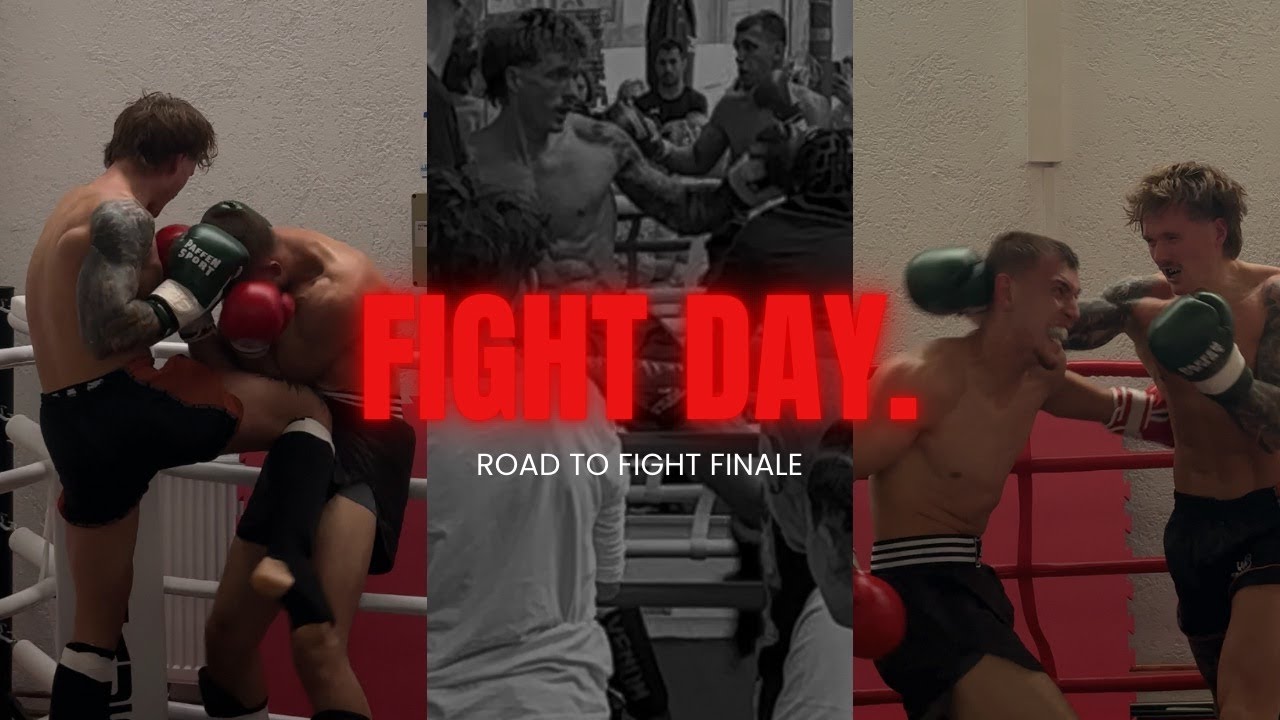 Road to Fight Finale – 3 Tage vor dem Kampf & Fight Day 🥊