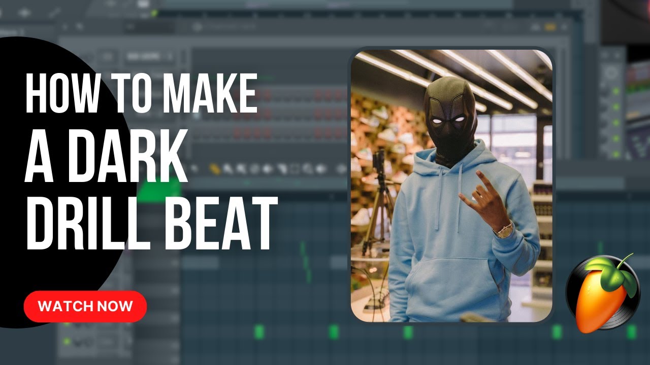 HOW TO MAKE A DARK DRILL BEAT IN FL STUDIO (PREVIEW) @lwilliamsotb