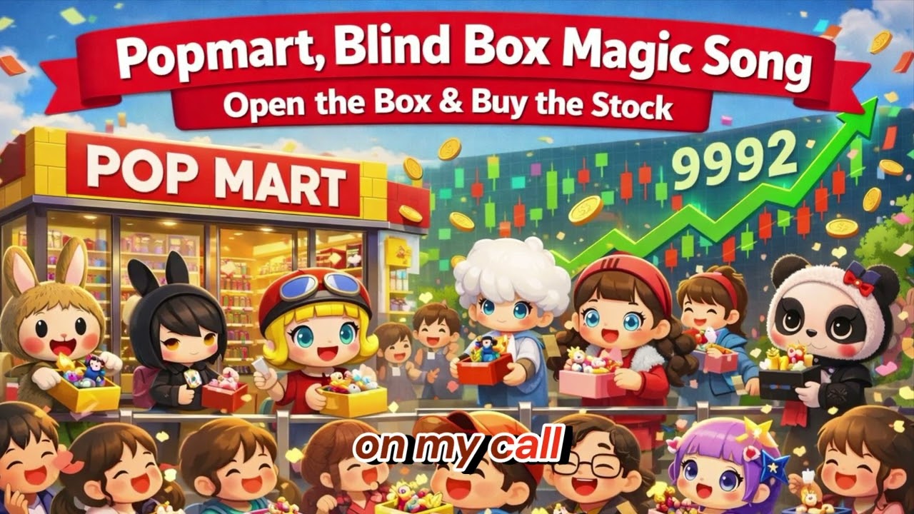 Pop Mart, Blind Box Magic Song : Open the Box & Buy the Stock (Original fan made song, by Tentza)