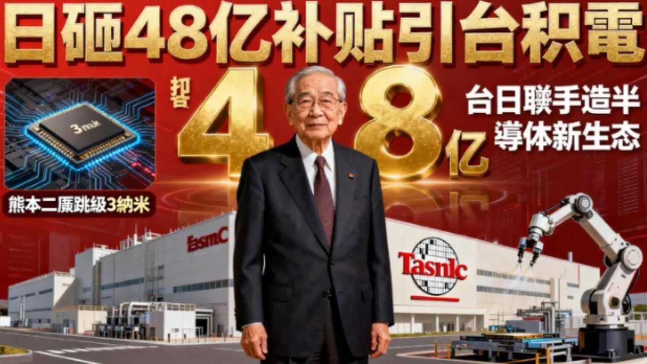 突發！日本豪補 48 億，熊本胡蘿蔔田竟成全球 3 奈米芯重鎮