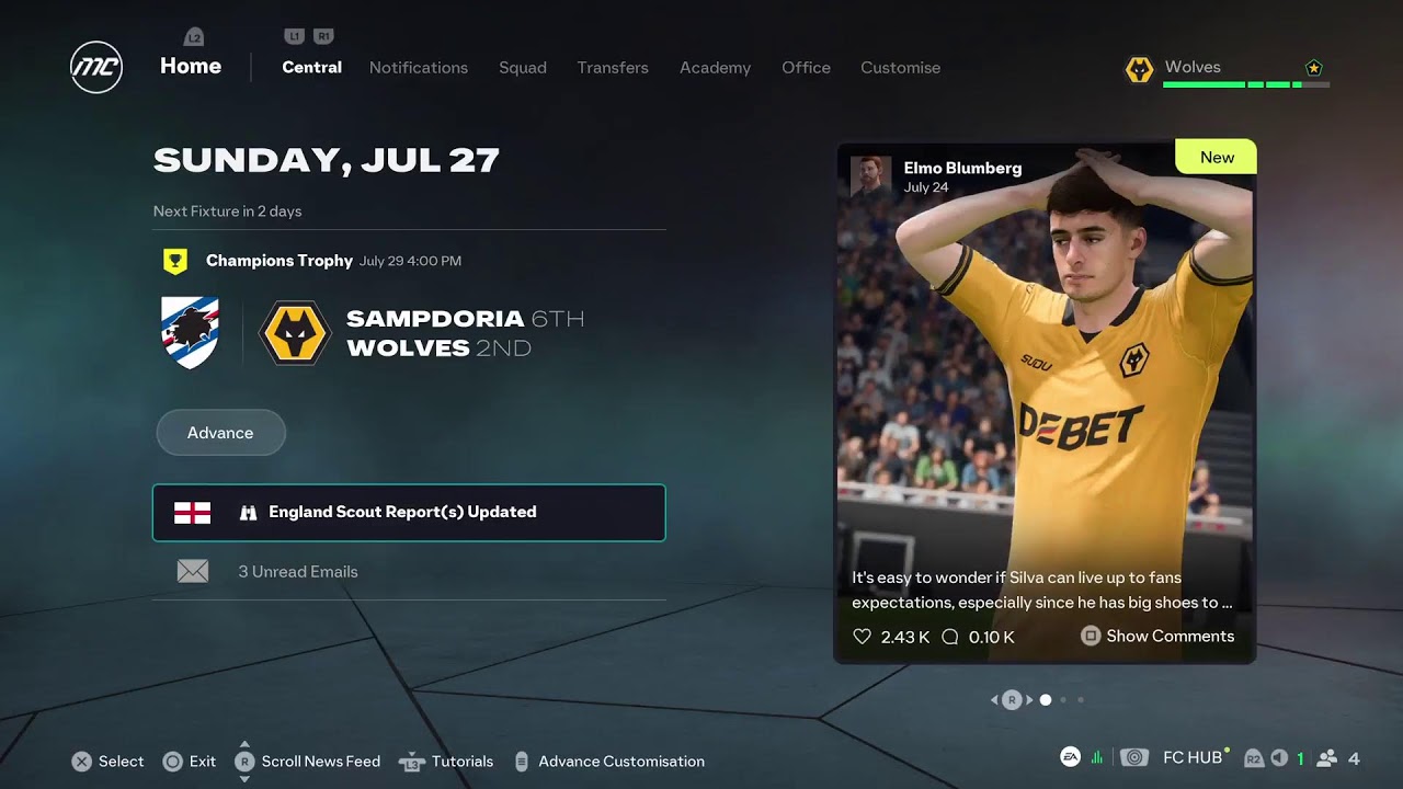 FC 26 Wolves ep1