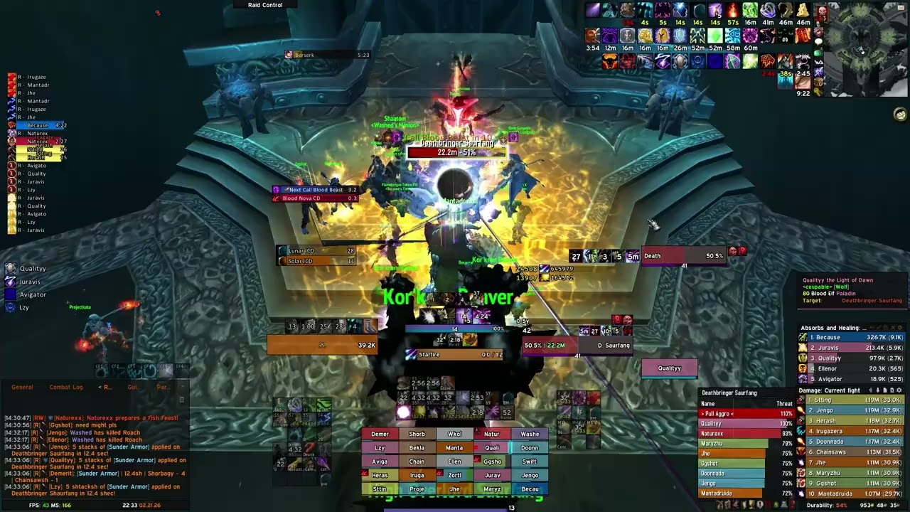 Boomkin 25k Deathbringer Saurfang 25HC