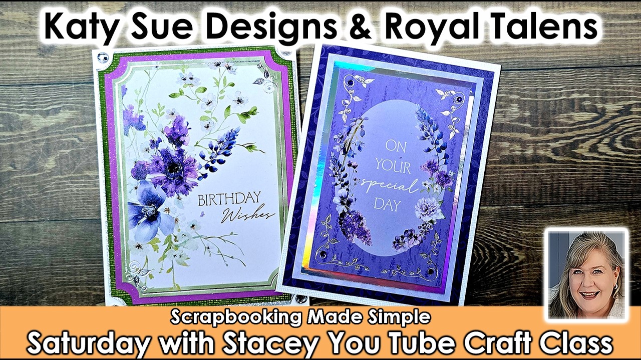 629 Katy Sue Designs & Royal Talens Acrylic Inks.  Make iridescent shimmer paper and flower soft