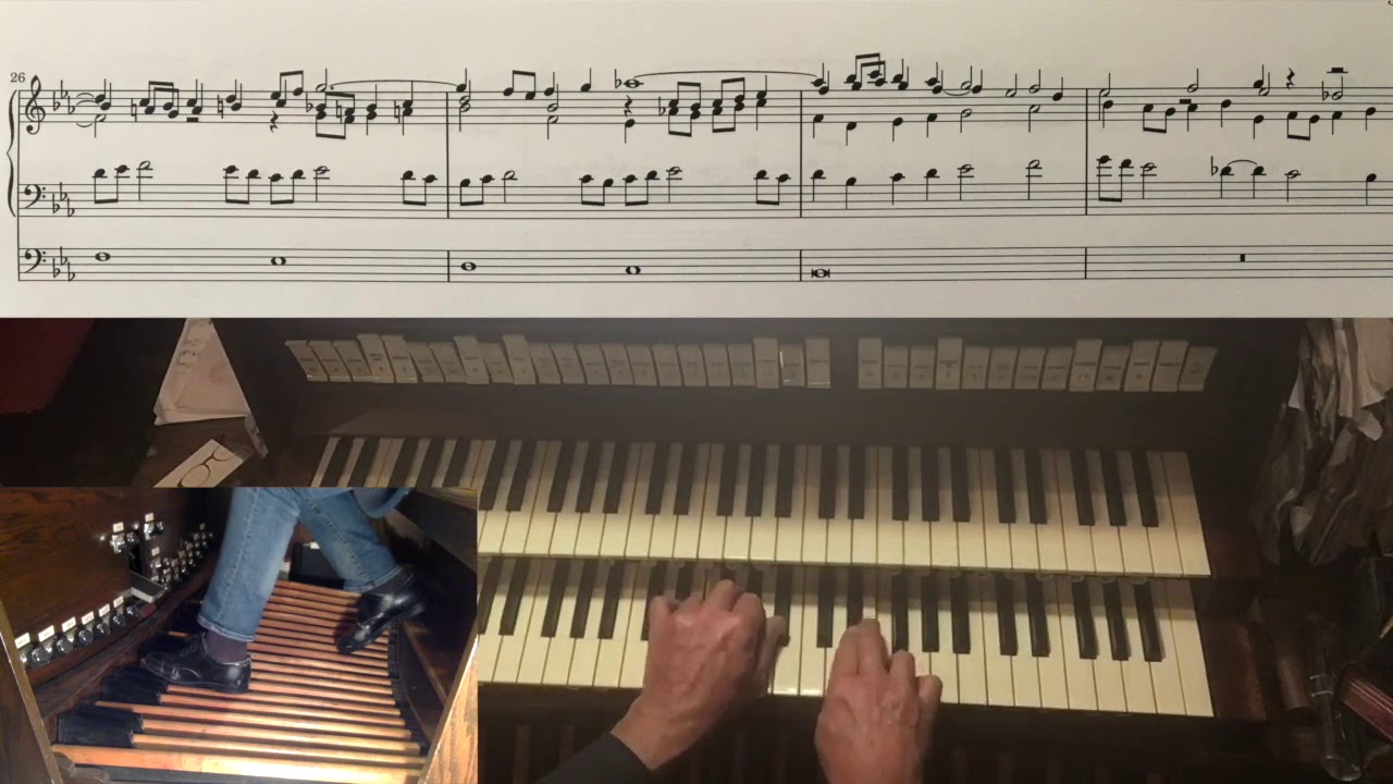 J.S. Bach, Kyrie Gott Heiliger Geist, BWV 671 (live with score)