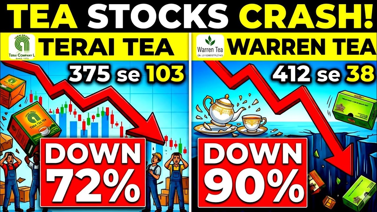 &ldquo;Tea Stocks Crash 90%! ☕ Terai Tea & Warren Tea &ndash; Hidden Opportunity or Big Trap?&rdquo;