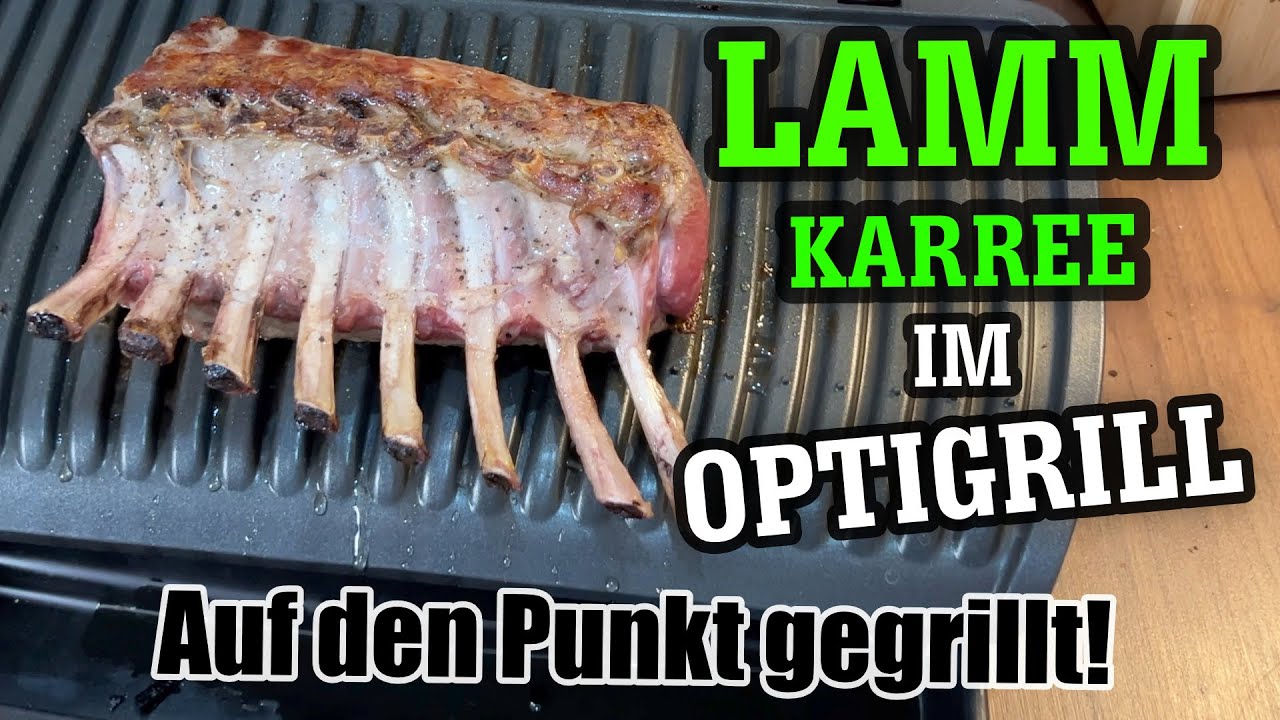 Lamm im OptiGrill Elite XL - Im Kontaktgrill auf den Punkt gegrillt!