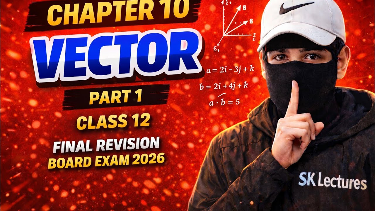 CLASS 12 MATHS VECTOR ALGEBRA 10.1 INTRO FINAL REVISION