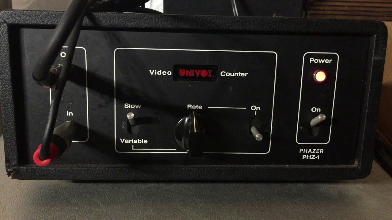 Univox Phazer PHZ-1 vintage analog phaser fx unit