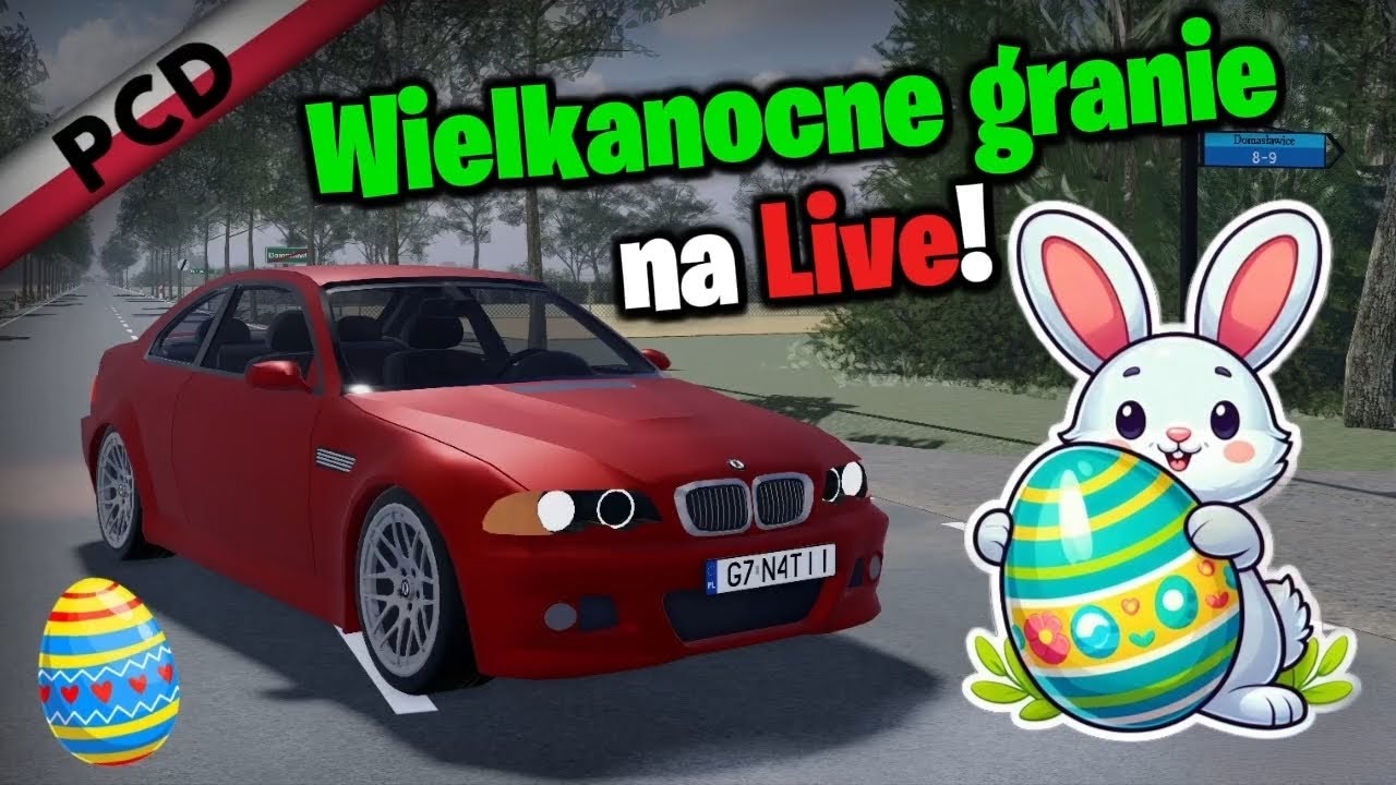 🔴LIVE | WIELKANOCNE GRANIE NA LIVE! | OCENIANIE AUT ORAZ ŚWIĘCONKA W POLISH CAR DRIVING! (Roblox)