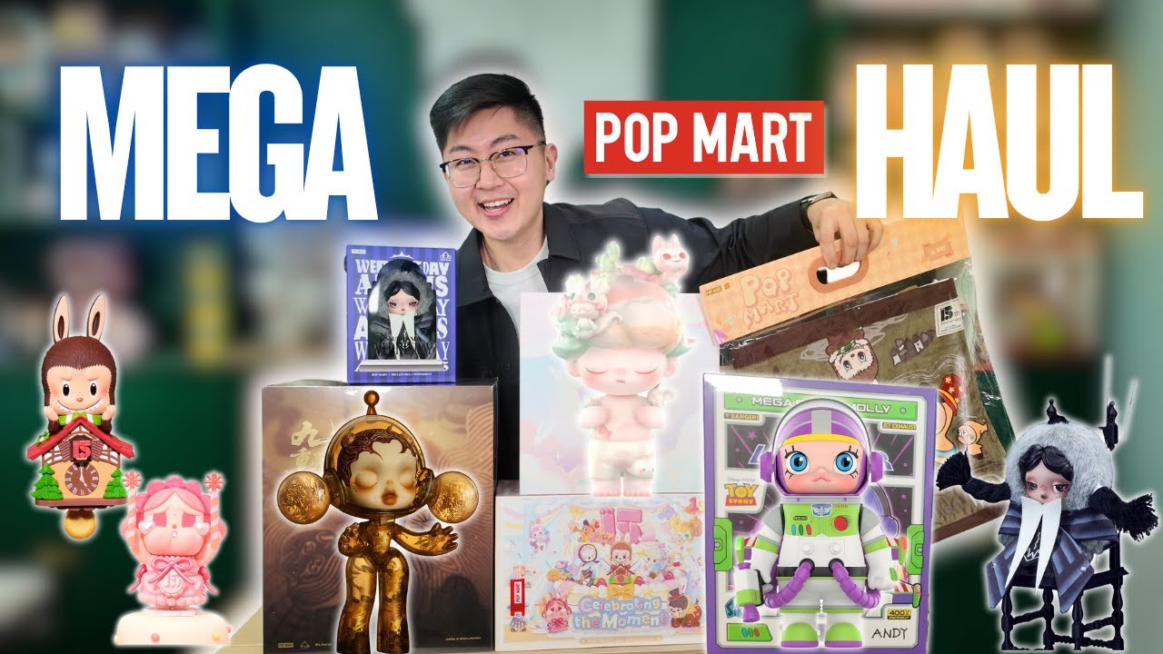MEGA POP MART ПОДАРОК ​​К 15-ЛЕТИЮ 😱 В СРЕДУ: SKULLPANDA, MEGA DIMOO, BUZZ LIGHTYEAR, WUJIAN'AN