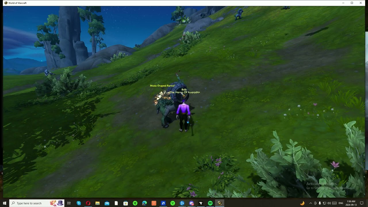 World of Warcraft 2024 09 13 A Floral Flair for every Ram WQ