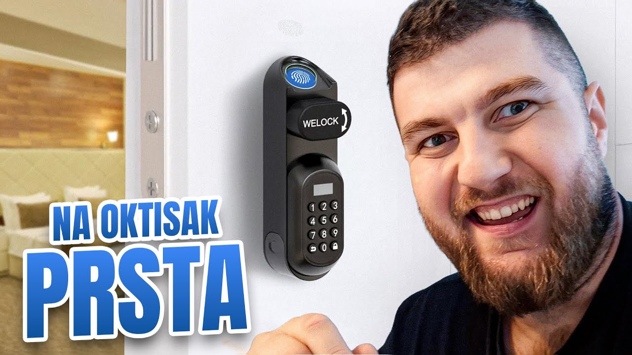 Pametna Brava na otisak Prsta - WELOCK U81