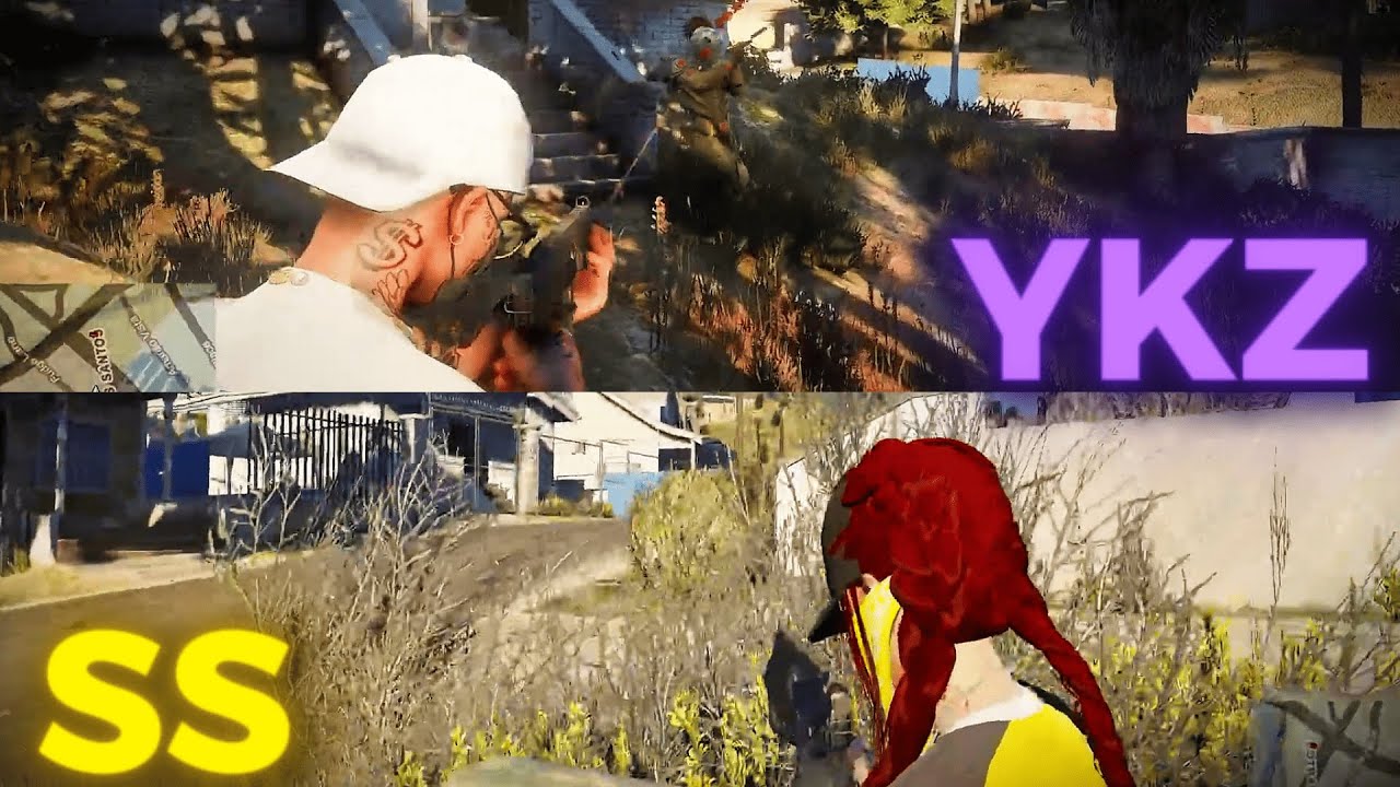 Los Ven Grafiteando y... TIROTEO YAKUZA vs SOUTH STREET | DOVUX LIFE GTARP