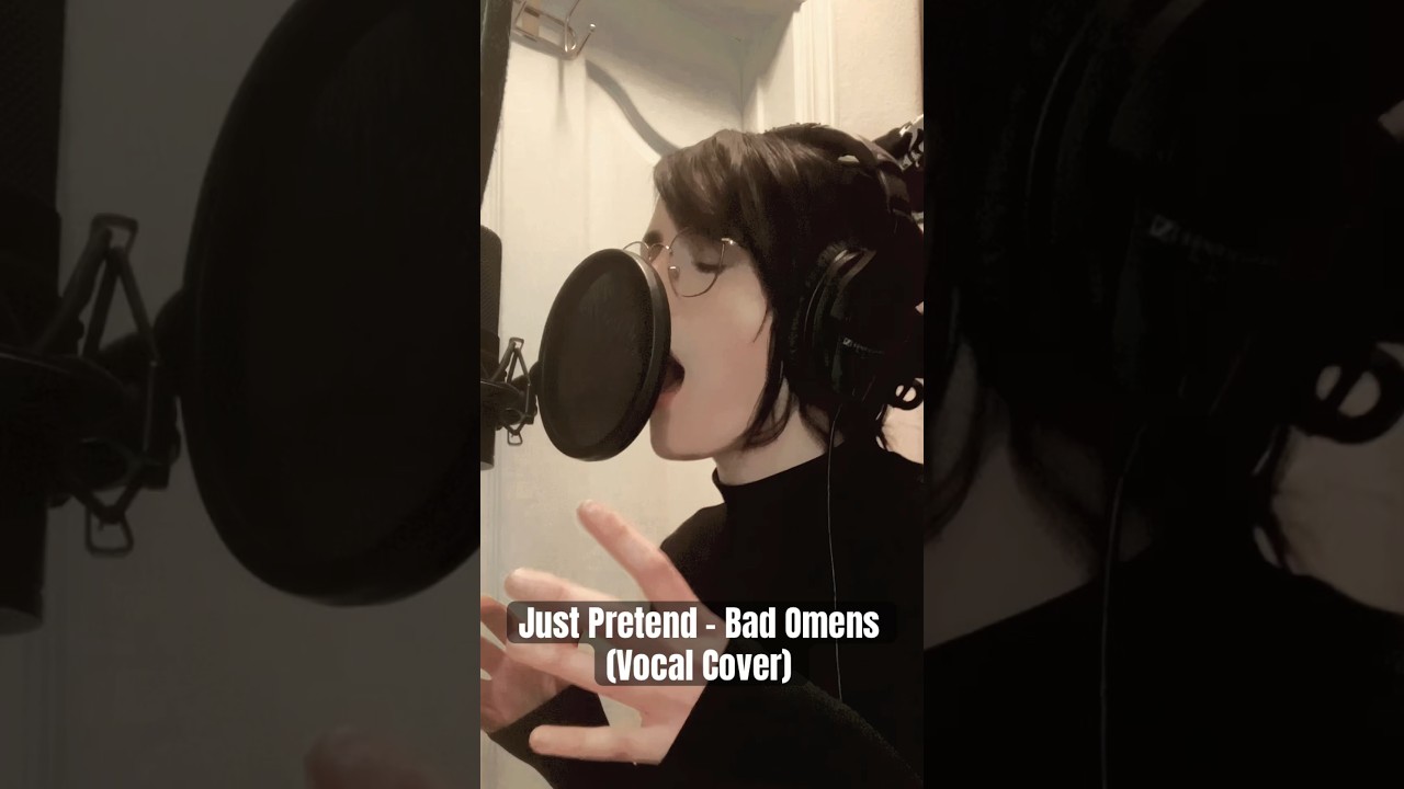 Vocal cover ✨ Just Pretend by @badomens666 #badomens #vocalcover #metal #vocalcover