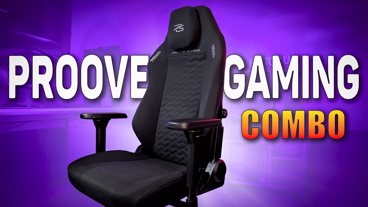 Proove Gaming Combo - універсальне ігрове крісло з тканини | ОГЛЯД та ДОСВІД ВИКОРИСТАННЯ