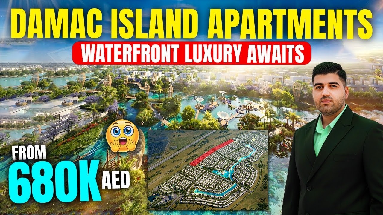 Damac Island Apartments | Waterfont Community | High ROI Property 2025 | Easy Payment Plan