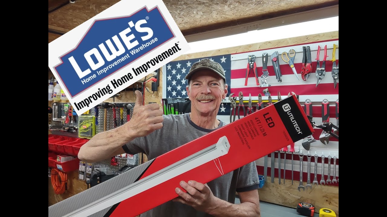 How to install led shop lights