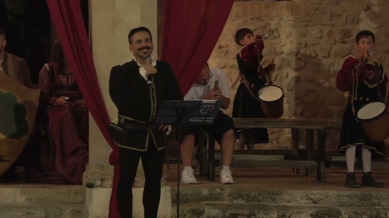 Fuga del Bove 2025 12 agosto gara SBANDIERATORI E TAMBURINI completo