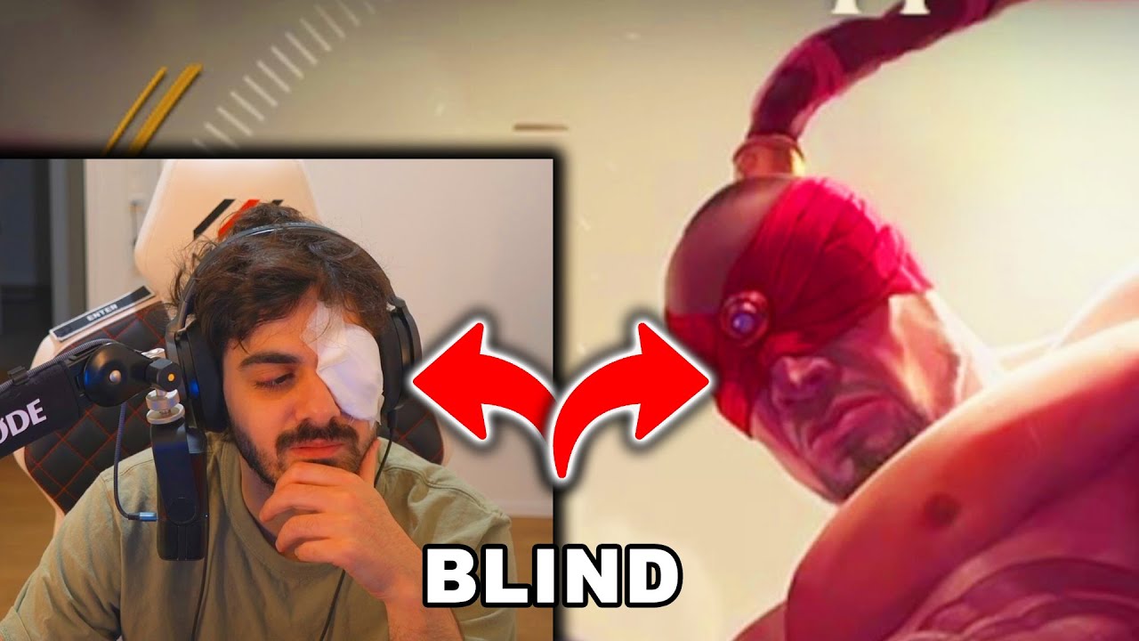 RANK 1 plays Lee Sin with ONE EYE ONLY