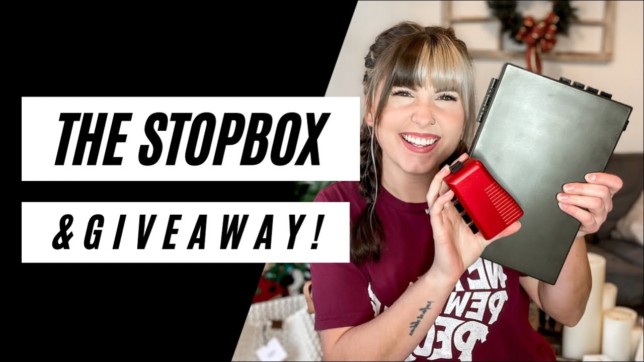 The Stopbox Safe | Unboxing review + GIVEAWAY!!