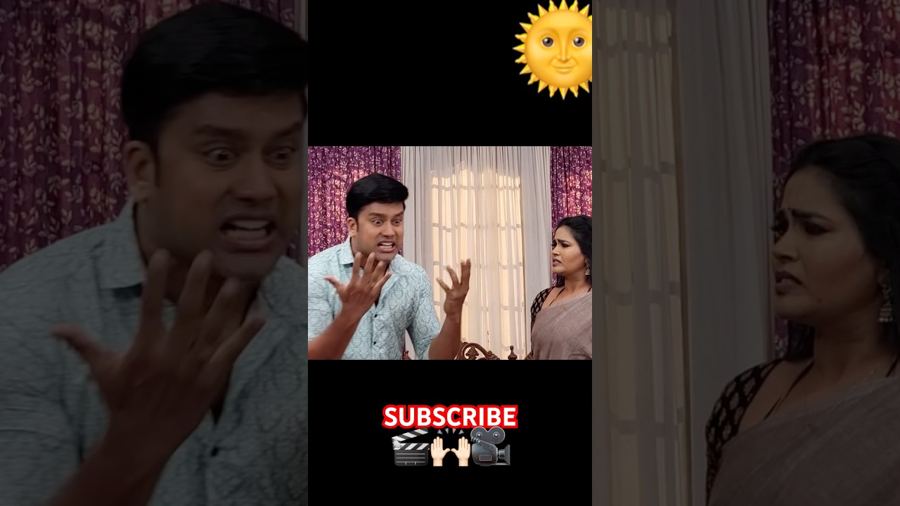 Seventhai @suntv serial Behind the scenes #suntv #sevanthiserial #sevanthibestscenes #trending