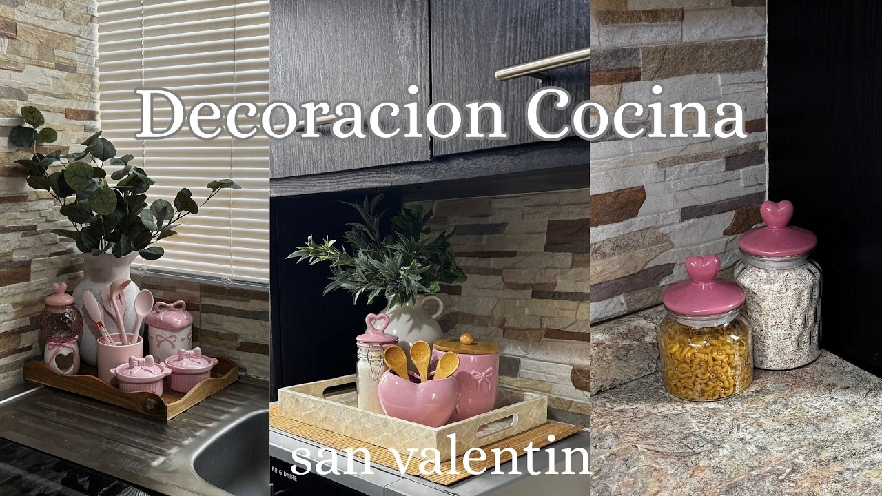 Transforma tu mini cocina para san Valentín ❤️