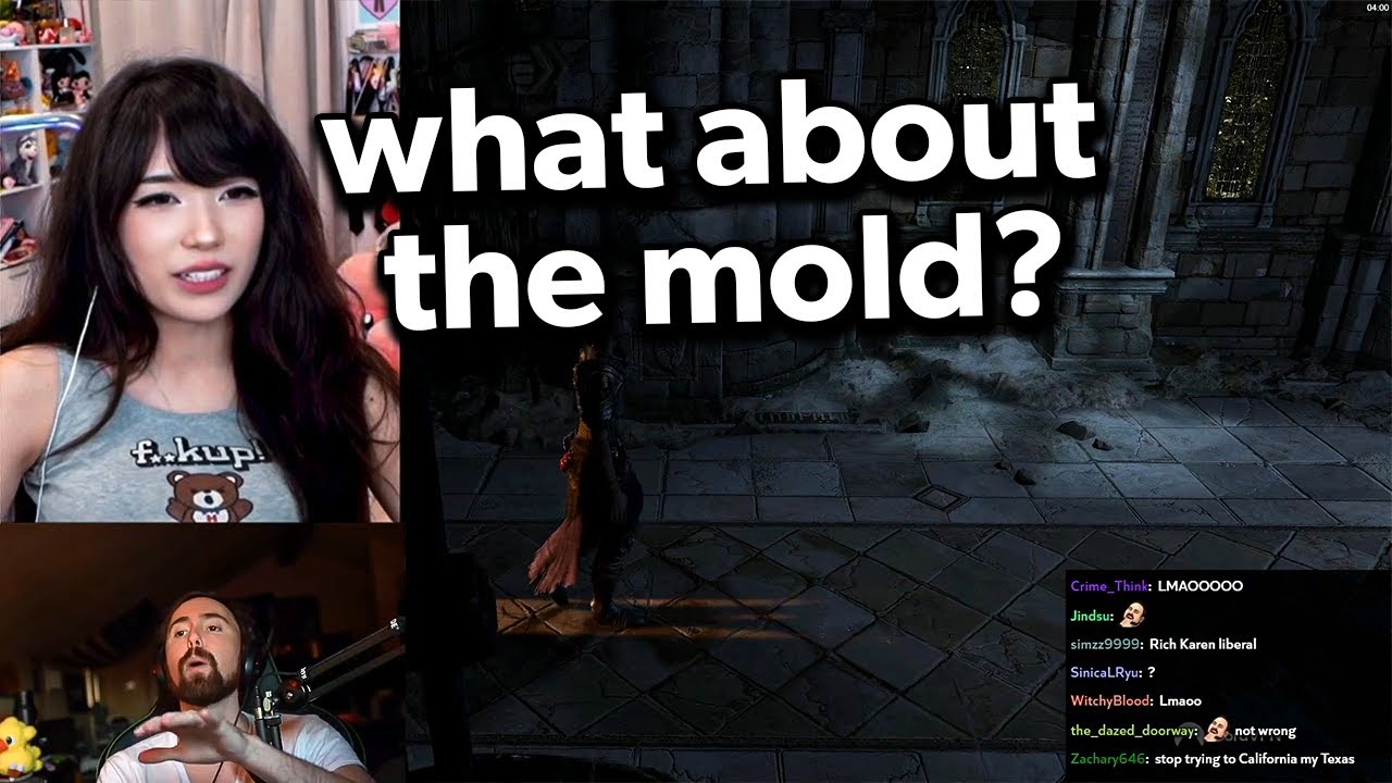 Emiru finally confronts Asmongold over His Degenerate Lifestyle