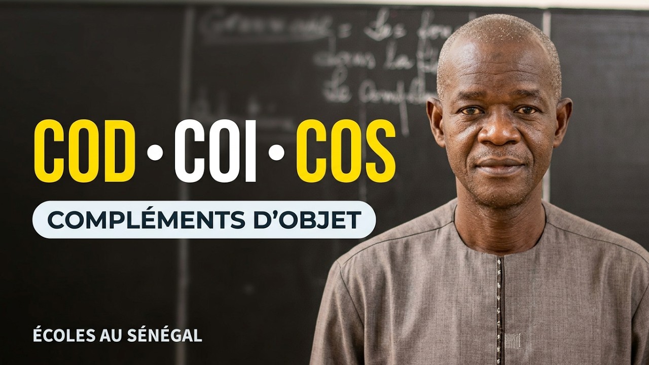 Cours - Troisième - Français :les fonctions dans la phrase simple: le complément d'objet/M. Ndiaye