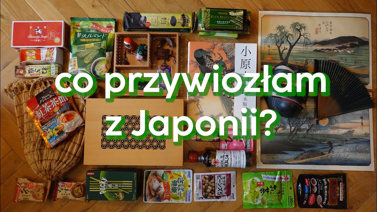 Co przywiozłam z Japonii? || Wspaniała podróż i jeszcze lepsze pamiątki