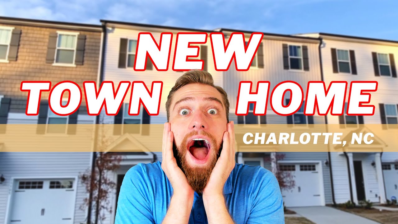 🏡 Charlotte NC Townhomes For Sale | True Homes USA New Construction - Villages at Mallard Creek