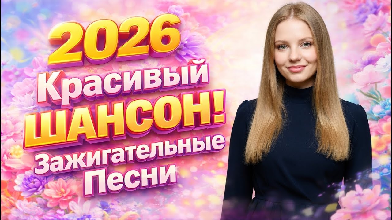 Новинки шансона 2026: включай и отдыхай LIVE