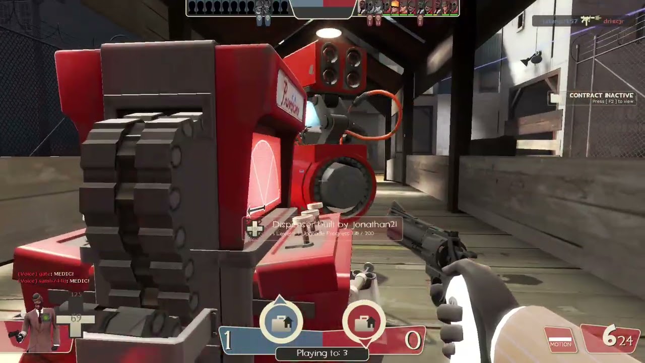 Team Fortress 2 spy gameplay