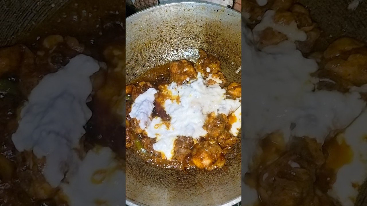 Dahi chicken masala | chicken curry recipe 