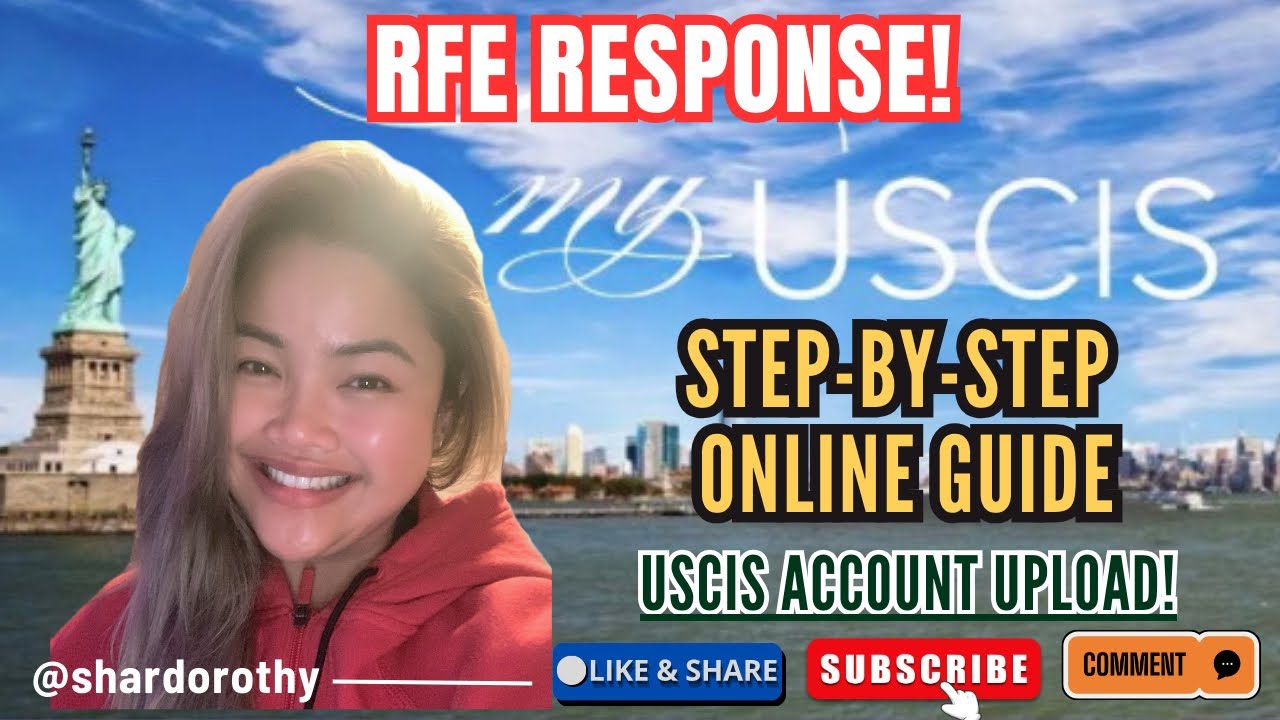 How I Responded to My USCIS RFE Online | Step-by-Step Guide Using My USCIS Account (2025)