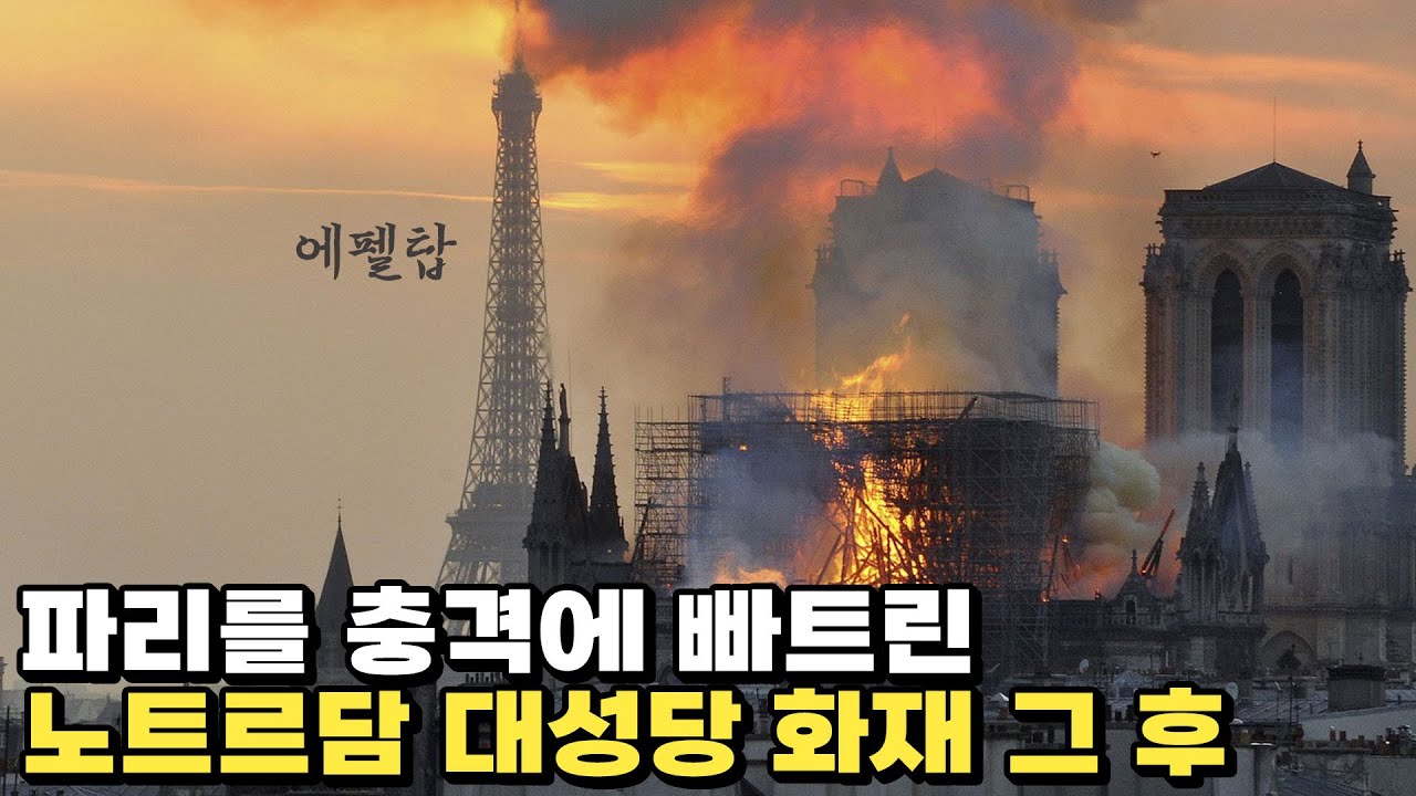 1조원을 들여 복원한 노트르담 성당