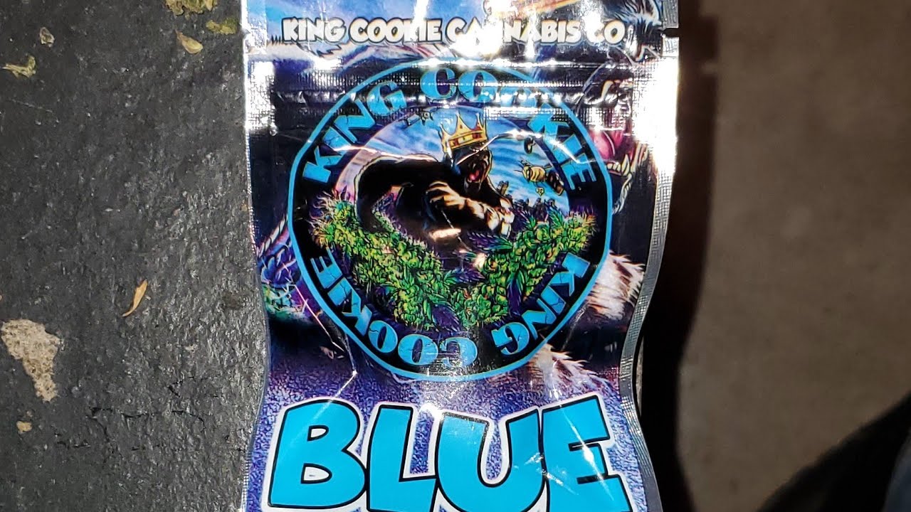 KING COOKIE BLUE STRAIN WAKE AND BAKE STYLE