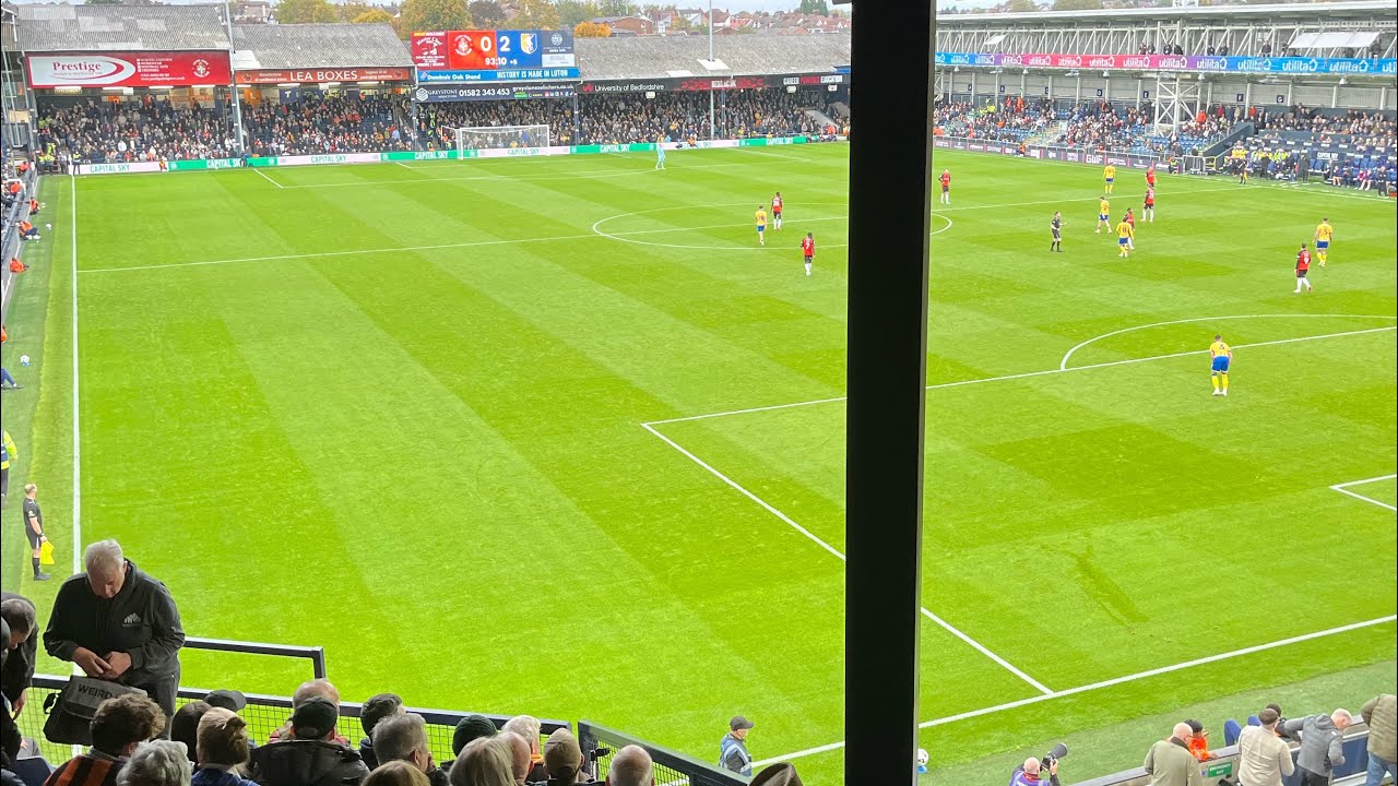 Luton VS Mansfield Vlog ￼