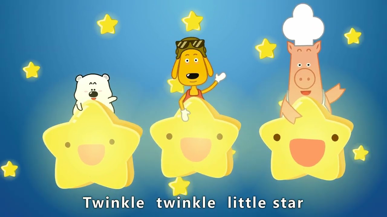 Little Star | Children&lsquo;s Song & Nursery Rhymes | Baby Tips | Bilingual Cartoon | 小囧熊英文儿歌，中英启蒙音乐，育儿贴士